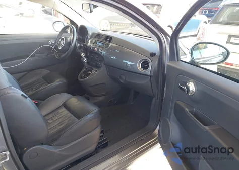 2012 Fiat 500 Lounge z USA, uszkodzony, nr VIN 3C3CFFCR7CT358409